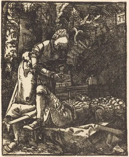 Pyramus and Thisbe, by Albrecht Altdorfer