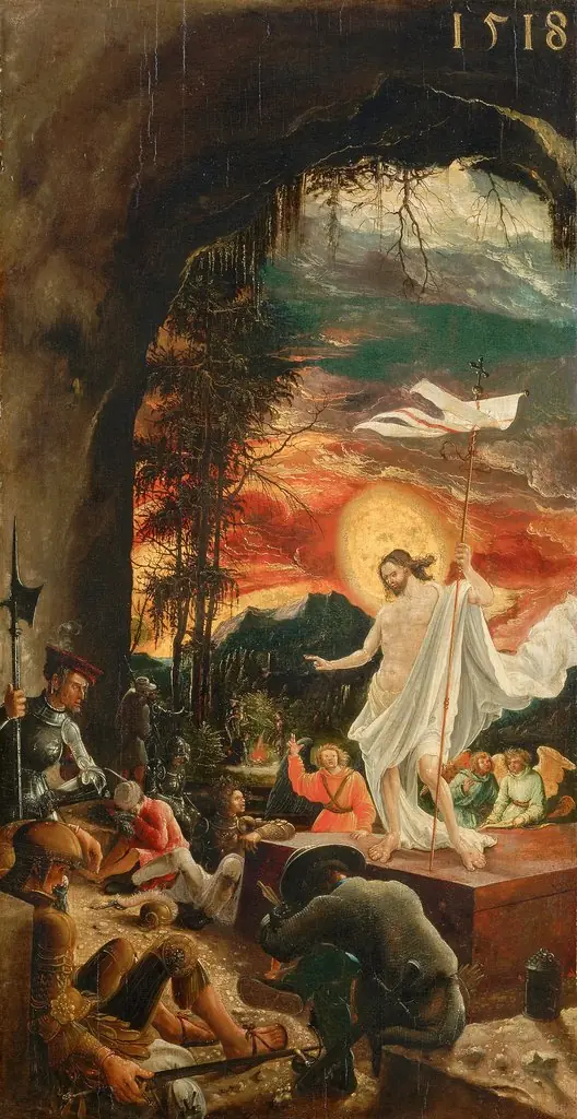 Resurrection of Christ, by Albrecht Altdorfer
