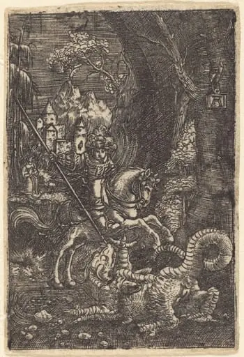 Saint George, by Albrecht Altdorfer