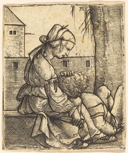 Samson and Delilah, by Albrecht Altdorfer