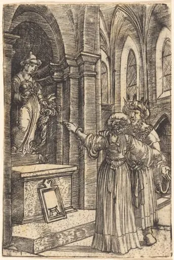 Solomon Praying to the Idols, by Albrecht Altdorfer