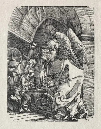 The Annunciation, by Albrecht Altdorfer