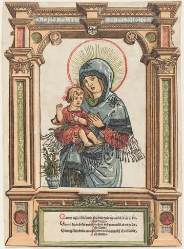 The Beautiful Virgin of Regensburg, by Albrecht Altdorfer