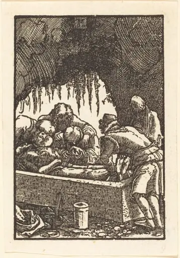 The Entombment, by Albrecht Altdorfer