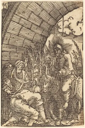 The Entry into Jerusalem, by Albrecht Altdorfer