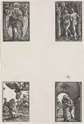 The Fall and Redemption of Man, by Albrecht Altdorfer