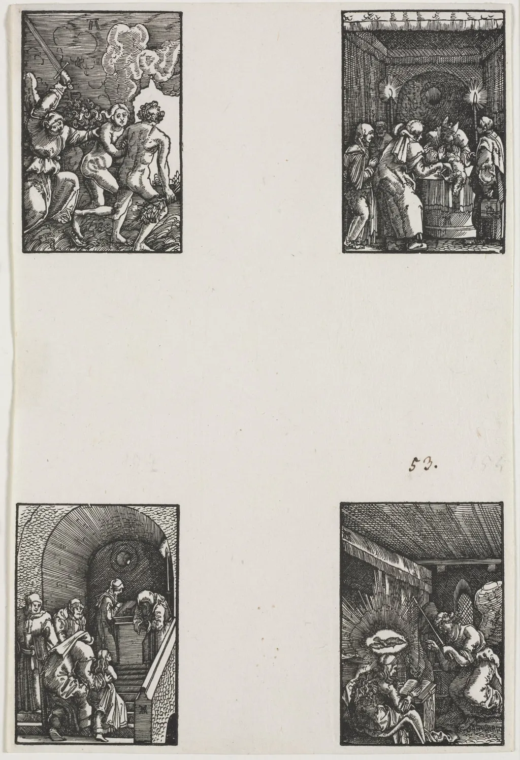 The Fall and Redemption of Man, by Albrecht Altdorfer, 1515
