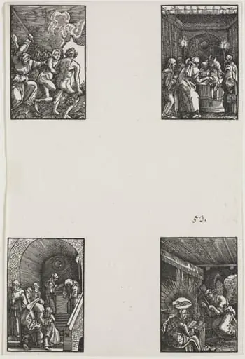 The Fall and Redemption of Man, by Albrecht Altdorfer
