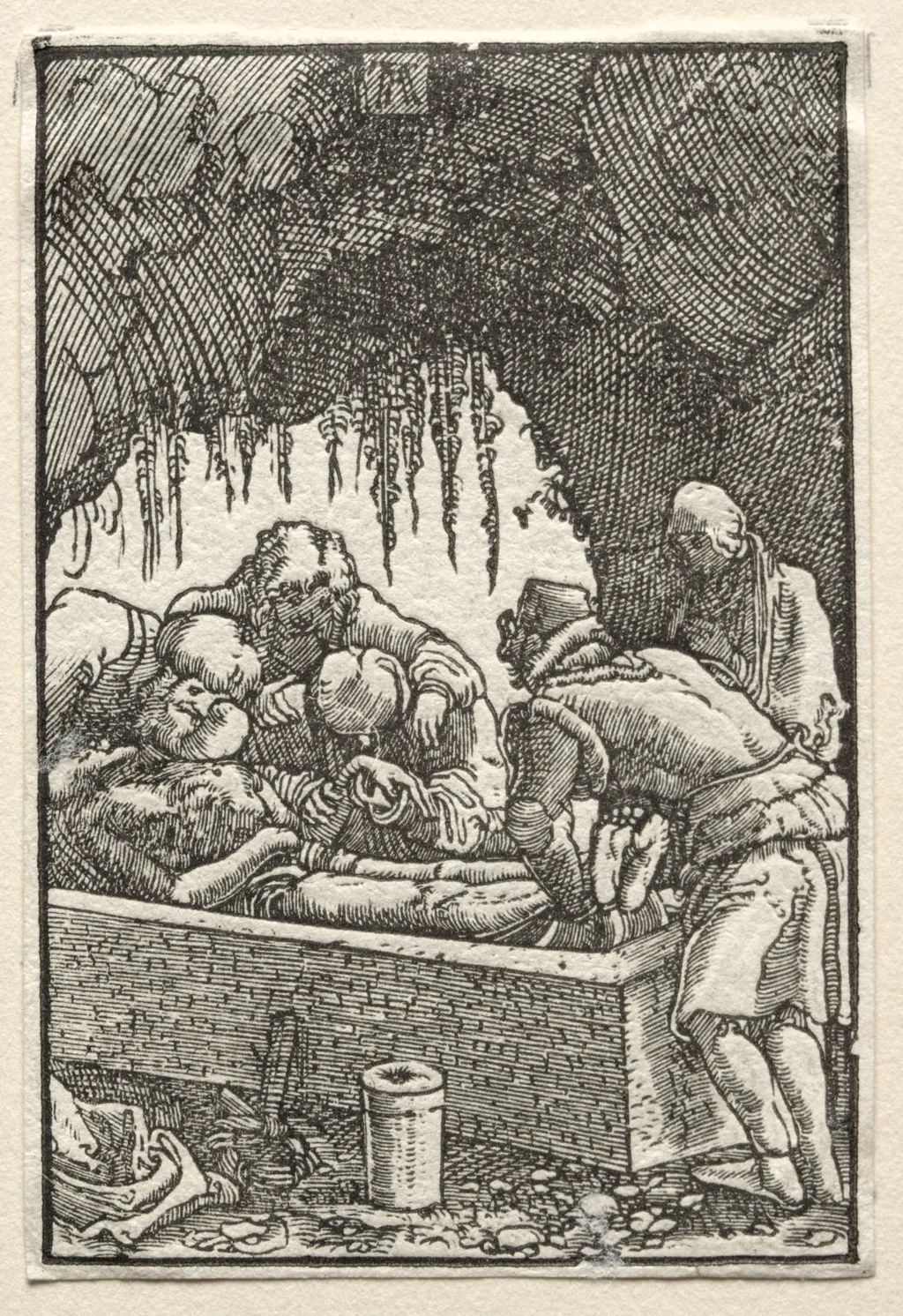 The Fall and Redemption of Man: Burial of Christ, by Albrecht Altdorfer, 1515