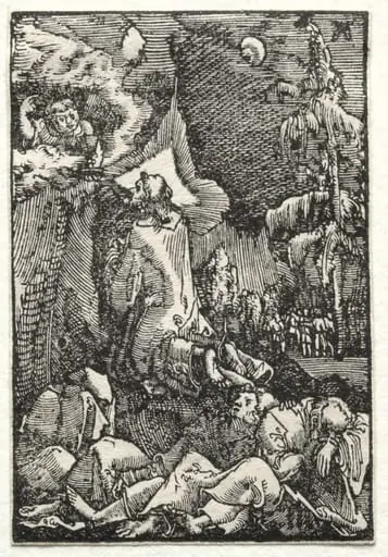 The Fall and Redemption of Man: Chirst on the Mount of Olives, by Albrecht Altdorfer