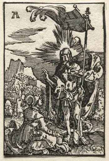 The Fall and Redemption of Man: Christ Appearing to St. Mary Magdalen, by Albrecht Altdorfer