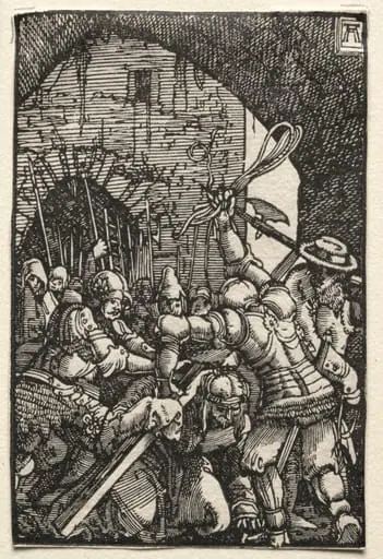 The Fall and Redemption of Man:  Christ Bearing the Cross, by Albrecht Altdorfer