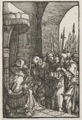 The Fall and Redemption of Man:  Christ before Pilate, by Albrecht Altdorfer