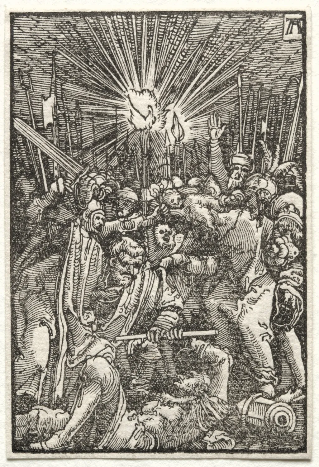 The Fall and Redemption of Man: Christ taken captive, by Albrecht Altdorfer, 1515
