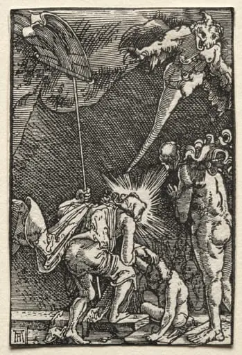 The Fall and Redemption of Man: Descent into Hell, by Albrecht Altdorfer
