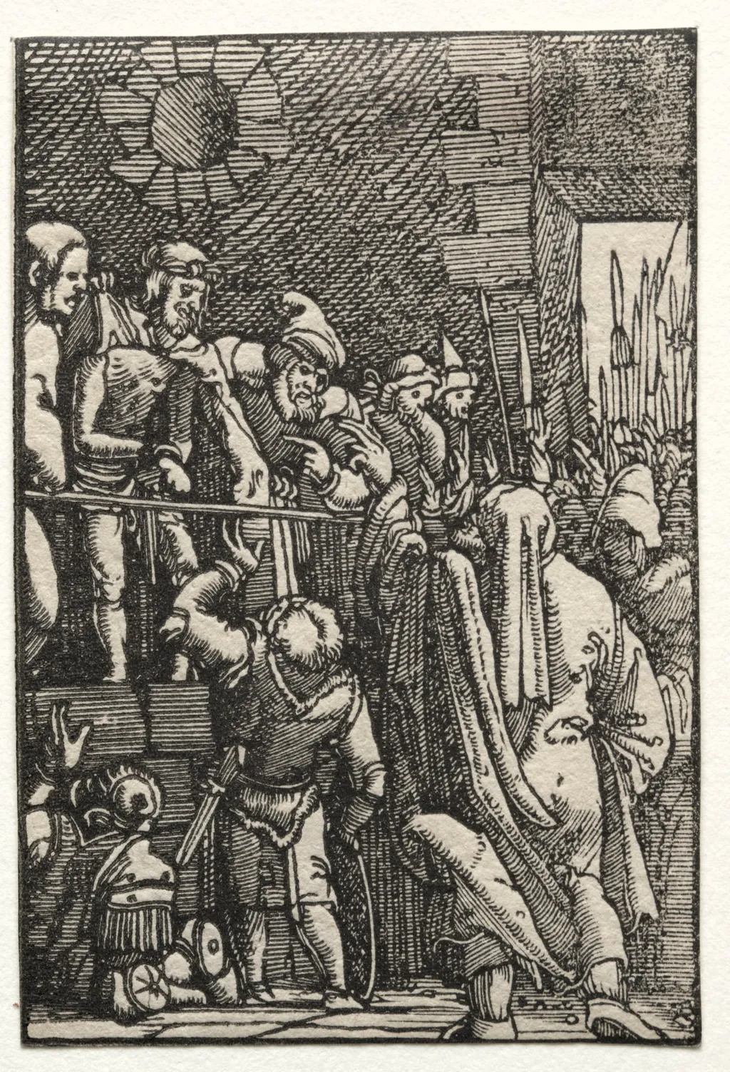The Fall and Redemption of Man: Ecce Homo, by Albrecht Altdorfer, 1515