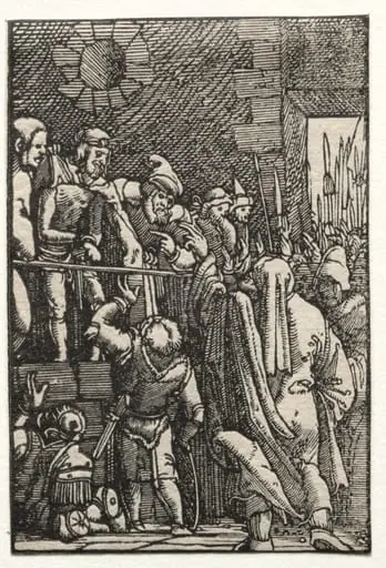 The Fall and Redemption of Man: Ecce Homo, by Albrecht Altdorfer