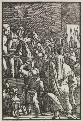 The Fall and Redemption of Man: Ecco Homo, by Albrecht Altdorfer