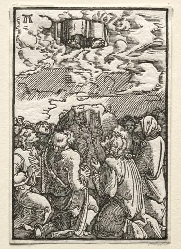 The Fall and Redemption of Man:  The Ascension, by Albrecht Altdorfer