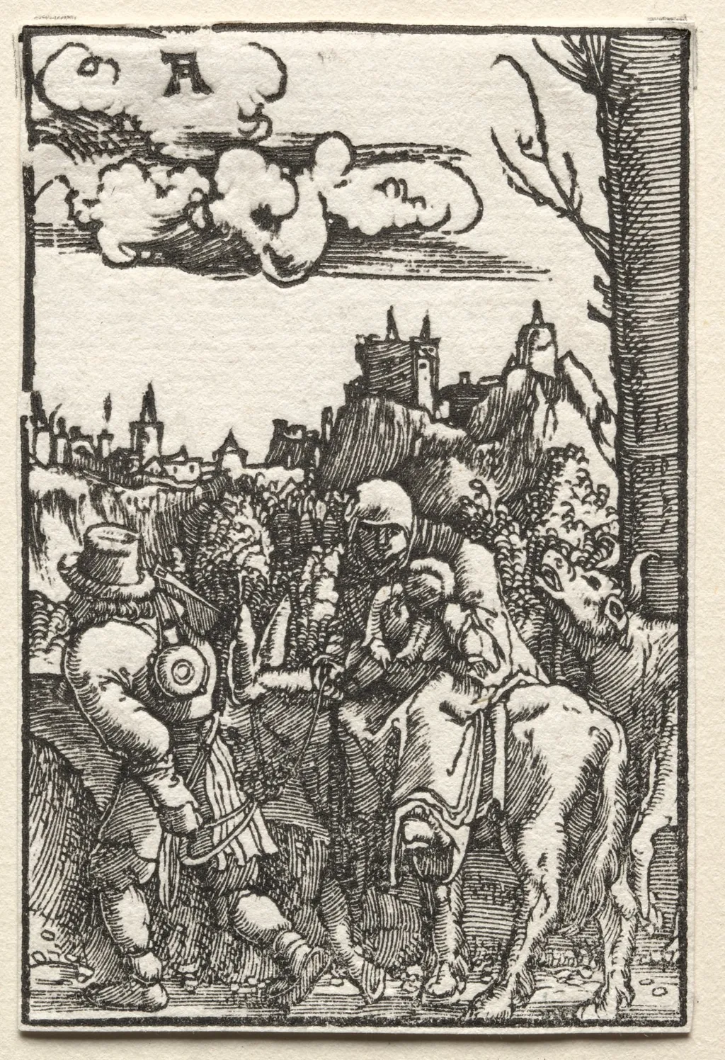 The Fall and Redemption of Man: The Flight into Egypt, by Albrecht Altdorfer, 1515