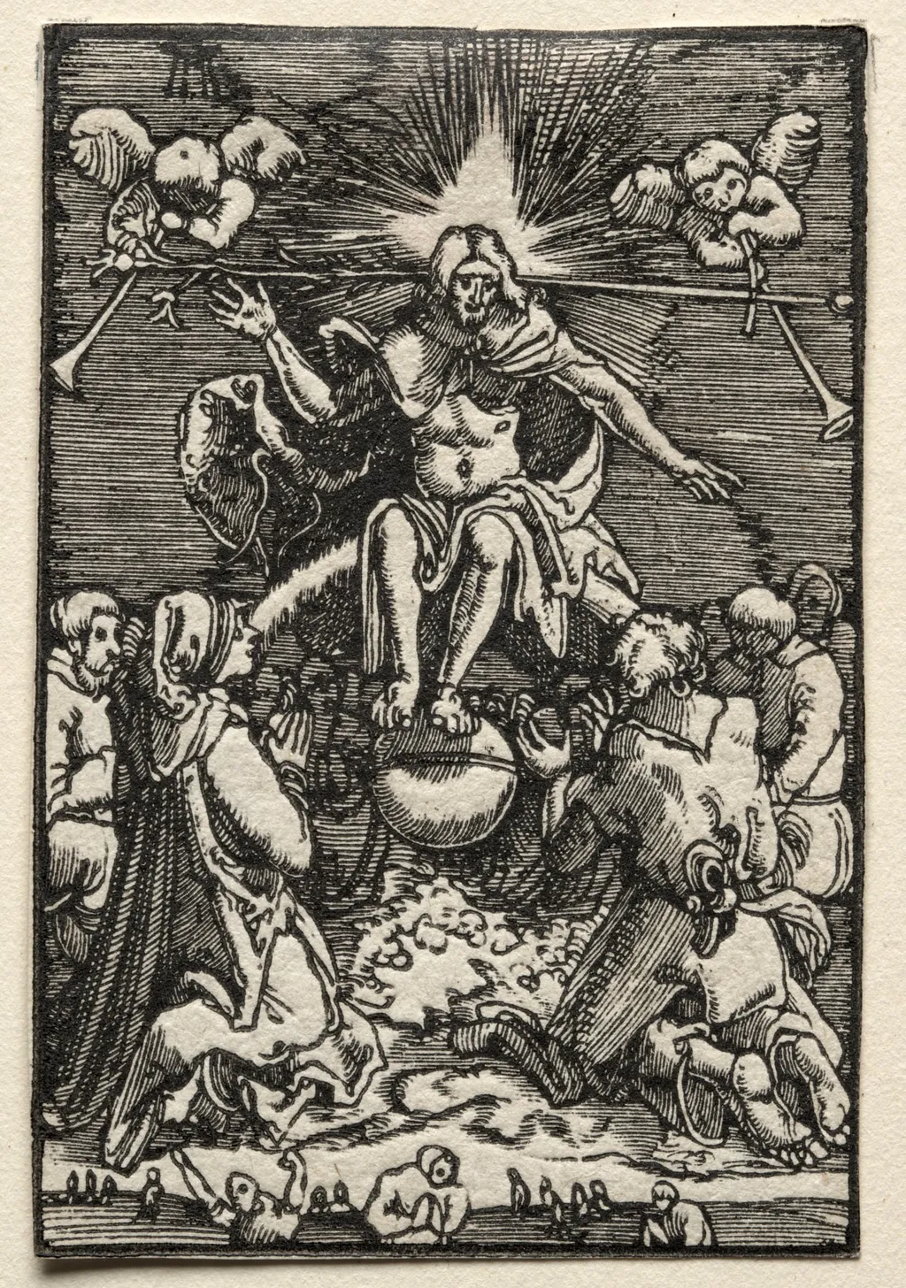 The Fall and Redemption of Man: The Last Judgment, by Albrecht Altdorfer, 1515
