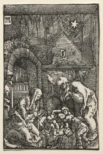 The Fall and Redemption of Man:  The Nativity, by Albrecht Altdorfer