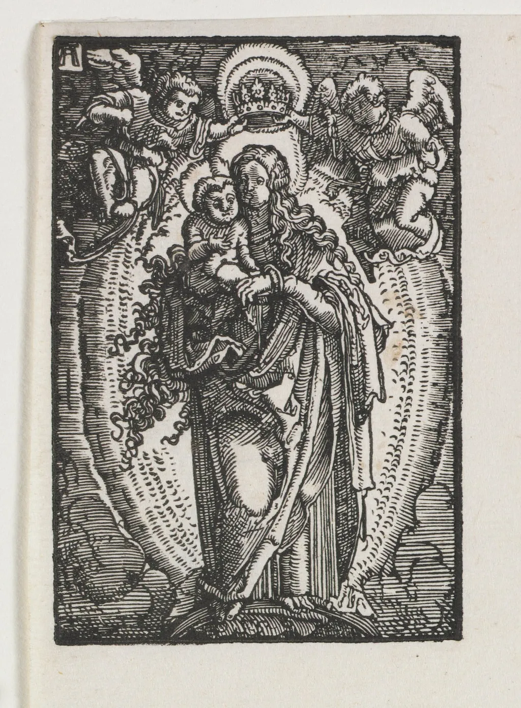 The Fall and Redemption of Man: The Virgin as Queen of Heaven, by Albrecht Altdorfer, 1513