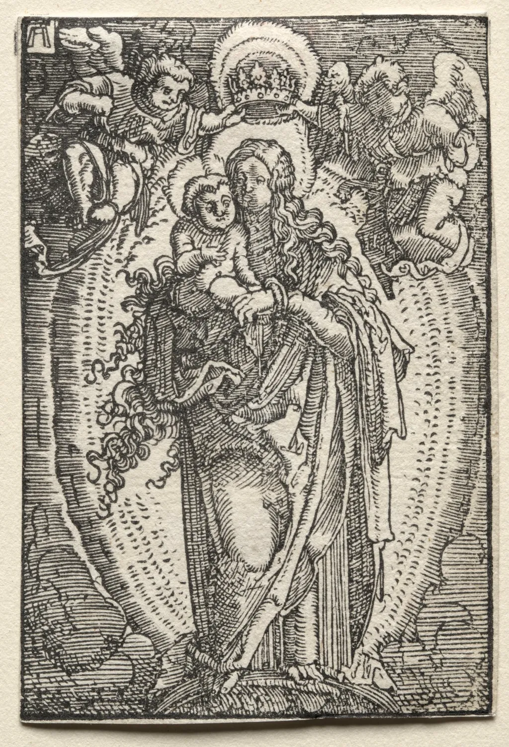 The Fall and Redemption of Man: The Virgin as Queen of Heaven, by Albrecht Altdorfer, 1515