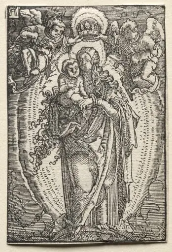 The Fall and Redemption of Man: The Virgin as Queen of Heaven, by Albrecht Altdorfer