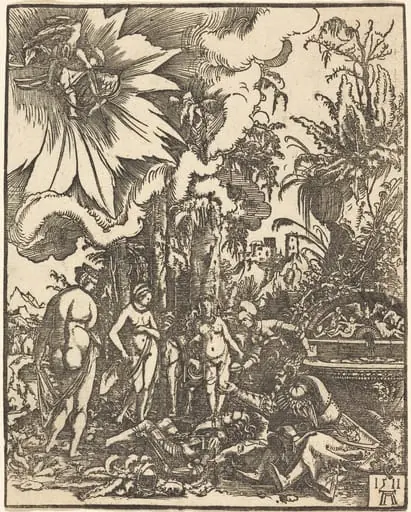 The Judgment of Paris, by Albrecht Altdorfer