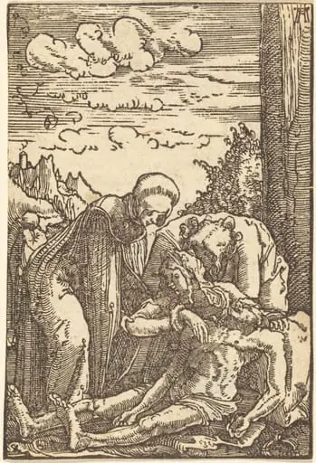 The Lamentation of Christ, by Albrecht Altdorfer