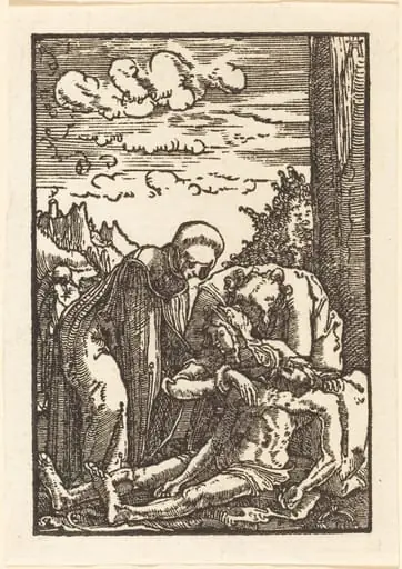 The Lamentation of Christ, by Albrecht Altdorfer