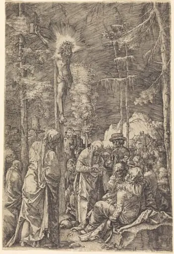 The Large Crucifixion, by Albrecht Altdorfer