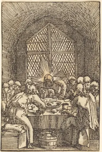 The Last Supper, by Albrecht Altdorfer