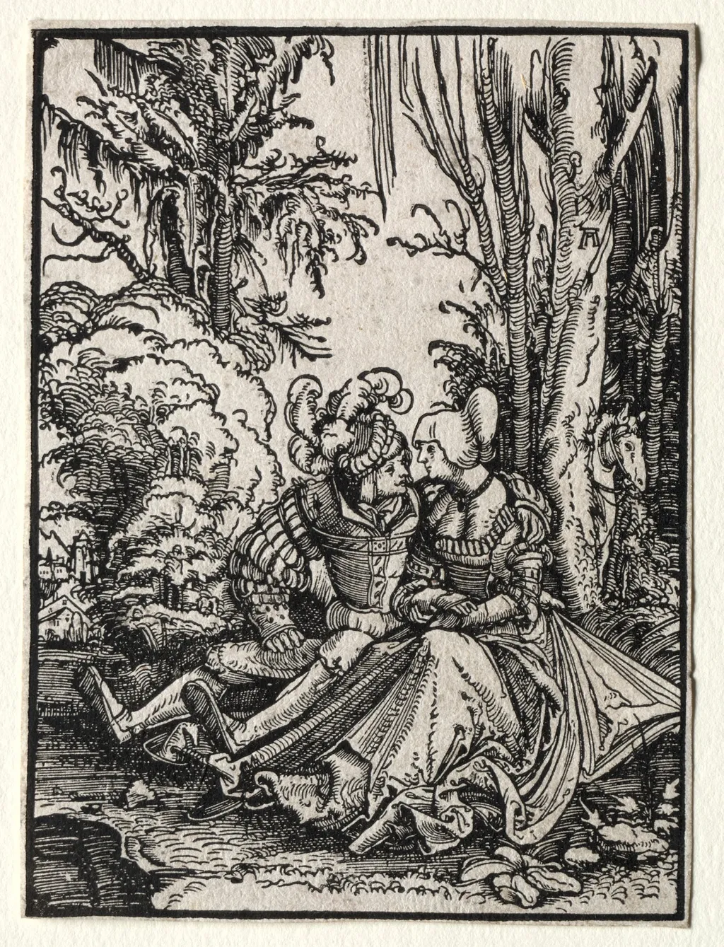 The Lovers, by Albrecht Altdorfer, 1511