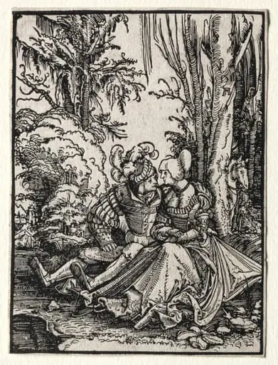 The Lovers, by Albrecht Altdorfer