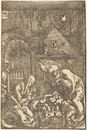The Nativity, by Albrecht Altdorfer