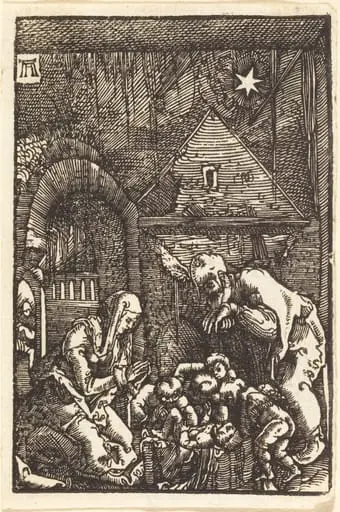 The Nativity, by Albrecht Altdorfer