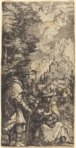 The Rest on the Flight into Egypt, by Albrecht Altdorfer