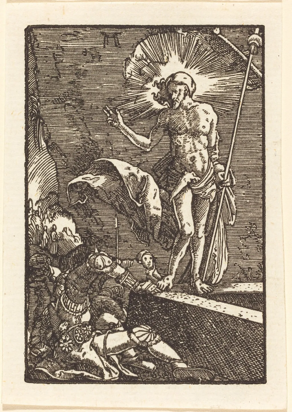 The Resurrection, by Albrecht Altdorfer, ink, 1513