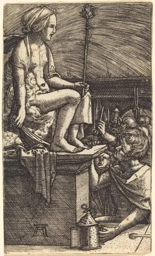 The Revenge of the Sorcerer Virgil, by Albrecht Altdorfer