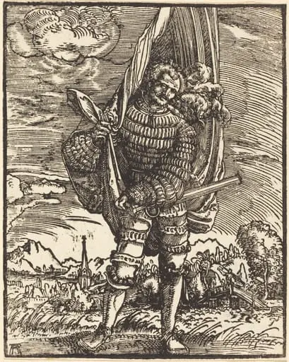The Standard Bearer, by Albrecht Altdorfer