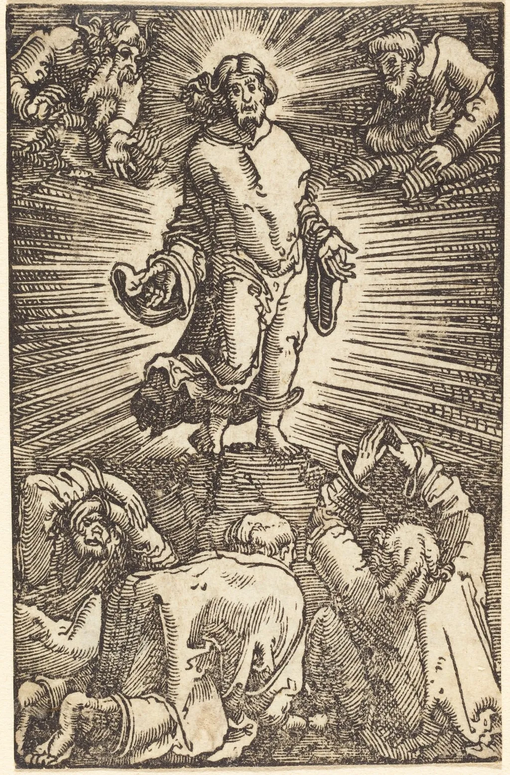 The Transfiguration, by Albrecht Altdorfer, ink, 1513
