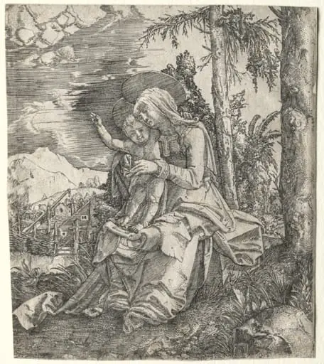 The Virgin in a Landscape, by Albrecht Altdorfer
