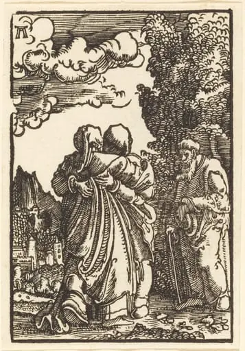 The Visitation, by Albrecht Altdorfer