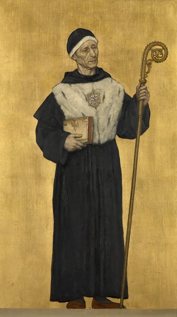 Abbot of the Eekhout Abbey, by Albrecht De Vriendt