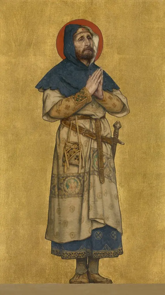 Charles I, Count of Flanders, by Albrecht De Vriendt