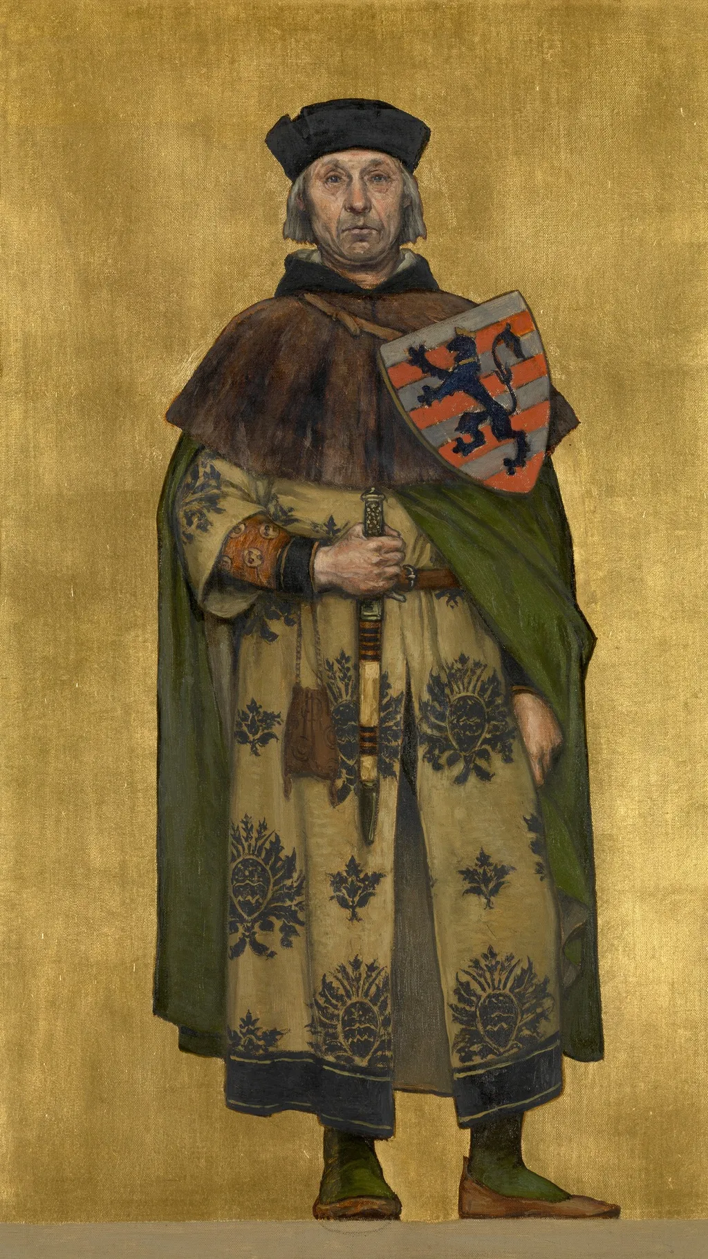 Jan Boonen, by Albrecht De Vriendt, oil, 1895