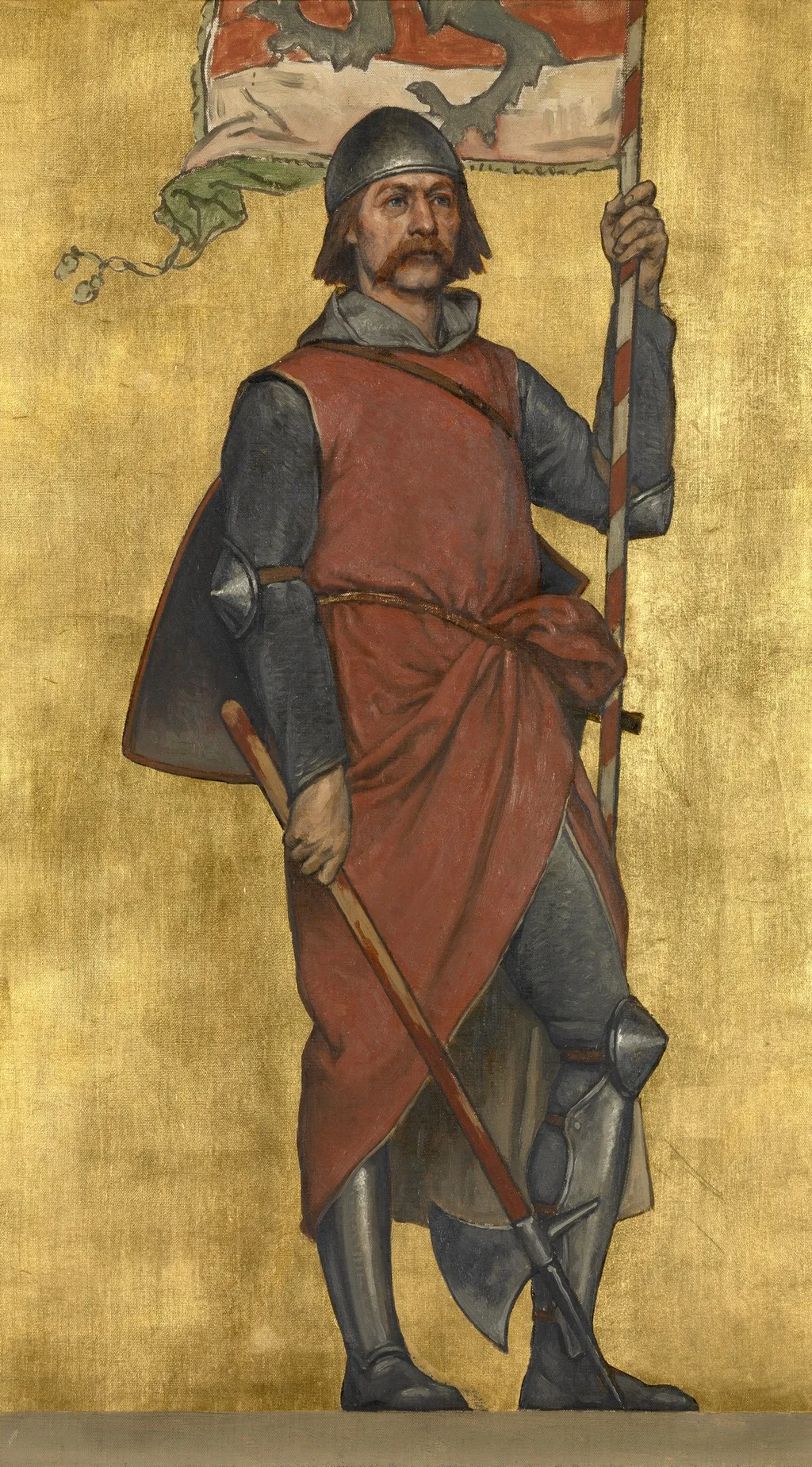 Jan Breydel, by Albrecht De Vriendt, oil, 1895