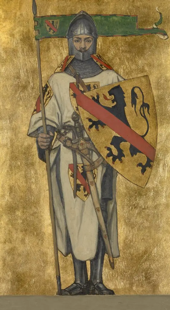 John I of Namur, by Albrecht De Vriendt